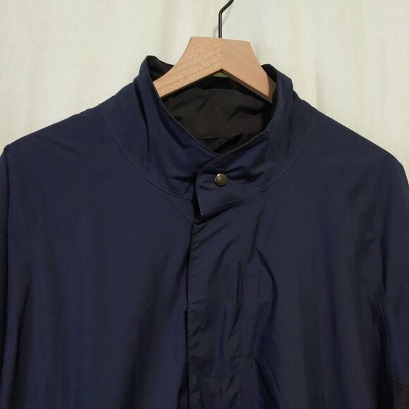 DryJoys by FootJoy men's jacket blue black Size Large windbreaker - Picture 13 of 13